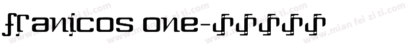 franicos one字体转换